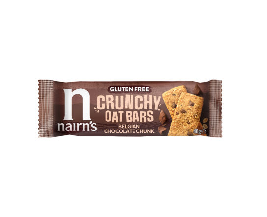 Nairn's Belgian Chocolate Chunk Crunchy Oat Bars